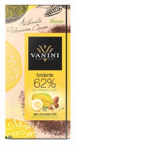 TAVOLETTA BAGUA FONDENTE 62% MAN/CEDRO VANINI 100