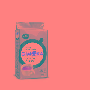 CAFFE' MACINATO GUSTO RICCO GIMOKA 250 GR