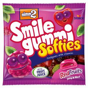 SMILE GUMMI SOFT RED FRUIT STORCK 90 GR
