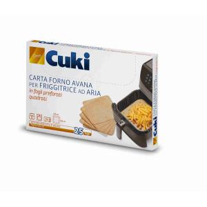 CARTA FORNO IN FOGLI FRIGGITRICE ARIA X25 CUKI