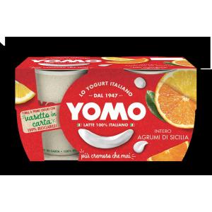YOGURT 100% NATURALE AGRUMI YOMO 125 GR x 2