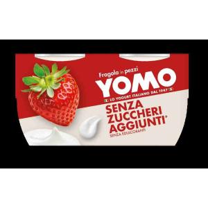 YOGURT SENZA ZUCC.AGGIUNTI FRAGOLA YOM0 125 GR x 2