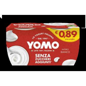 YOGURT AL NATURALE INTERO BIANCO YOM0 125 GR x 2