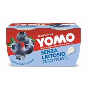 YOGURT MAGRO S/L. MIRTILLO NERO YOMO 125 GR x 2