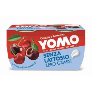 YOGURT MAGRO S/L. CILIEGIA AMARENA YOMO 125 GR x 2
