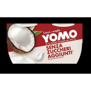 YOGURT SENZA ZUCCH.AGGIUNTI COCCO YOMO 125 GR x 2