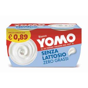 YOGURT MAGRO S/L. BIANCO YOMO 125 GR x 2