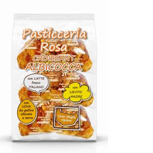 CROISSANT ALBICOCCA PASTICCERIA ROSA 60 GR x 6PZ
