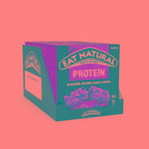 PROTEIN BAR FRUIT/NUTS EAT NATURAL 52 GR x 3