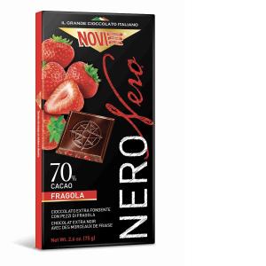 TAVOLETTA NERO NERO FRAGOLA NOVI 75 GR