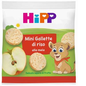 SNACK KIDS MINI GALLETTE MELA HIPP 30 GR