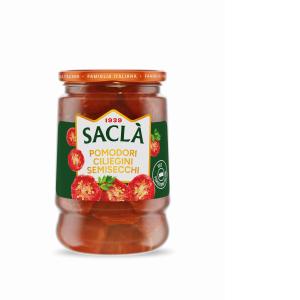 POMODORI CILIEGINI SEMI SECCHI SACLA 180 GR