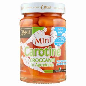 CRISPY MINI CARROTS SWEET AND SOUR CITRES 290 GR