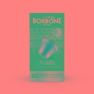 CAPS NESPRESSO ALLUMINIO NOBILE BORBONE 5 GR x 30P