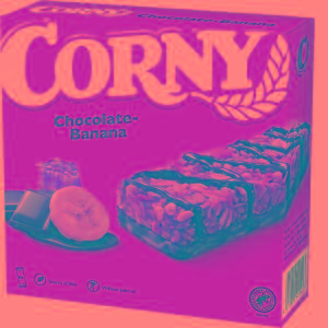 BARRETTA CORNY CHOCO BANANA HERO 25 GR x 6