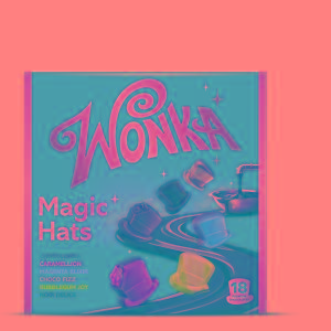MAGIC HATS ASSORTITO WONKA 131 GR