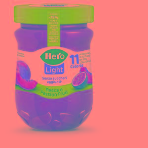 CONFETTURA LIGHT PESCA PASSION FRUIT HERO 280 GR