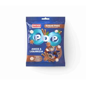 CARAMELLE POP S/Z ANICE & LIQUIRIZIA INCAP 50 GR